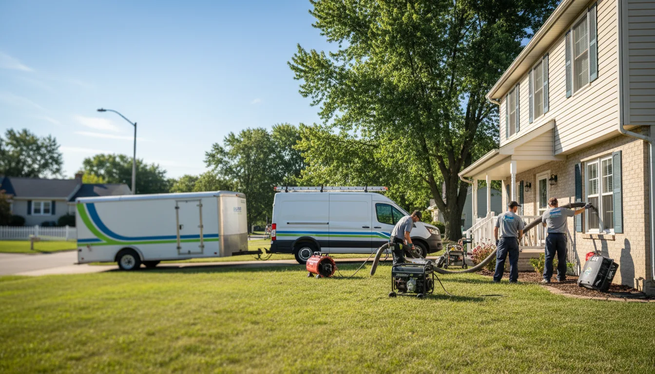 Flooded Basement Restoration And Cleanup With Repair in Marathon, IA near me